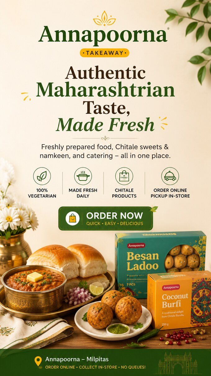 Authentic Maharashtrian taste, made fresh — order now